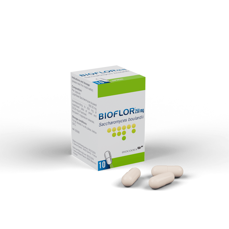 Bioflor 益生菌 250mg 10粒膠囊裝【官方正貨】6盒裝 (平均每盒 $68.5)