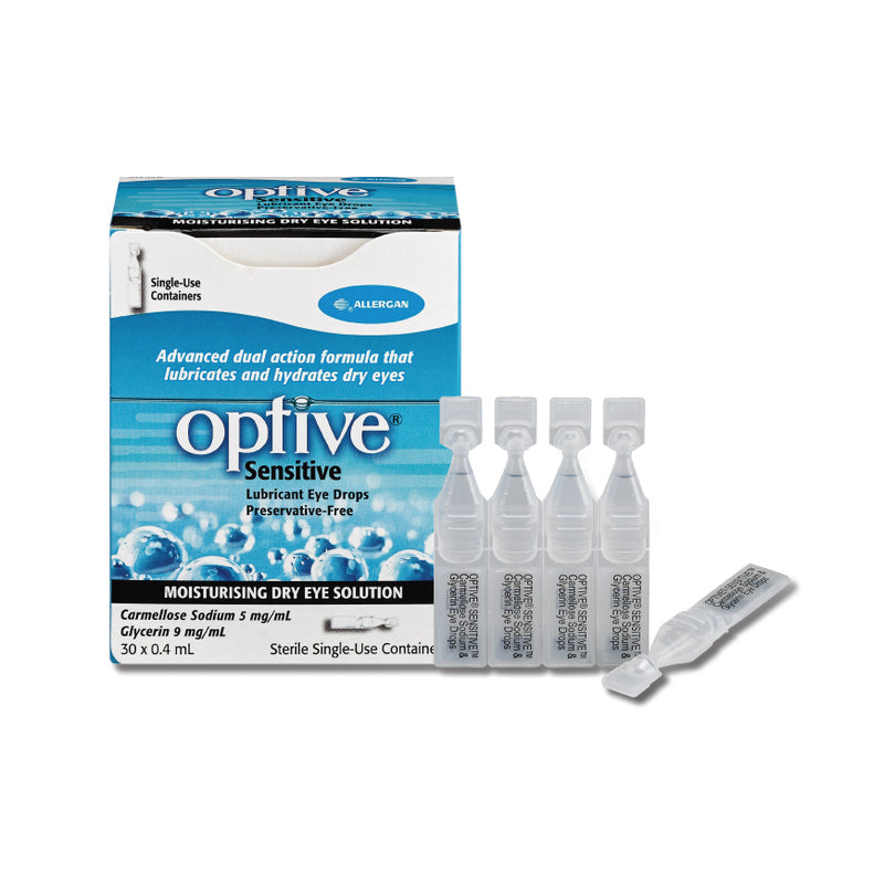 Optive Sensitive 亮視滋潤滴眼液(獨立包裝) 0.4 ML x 30支裝